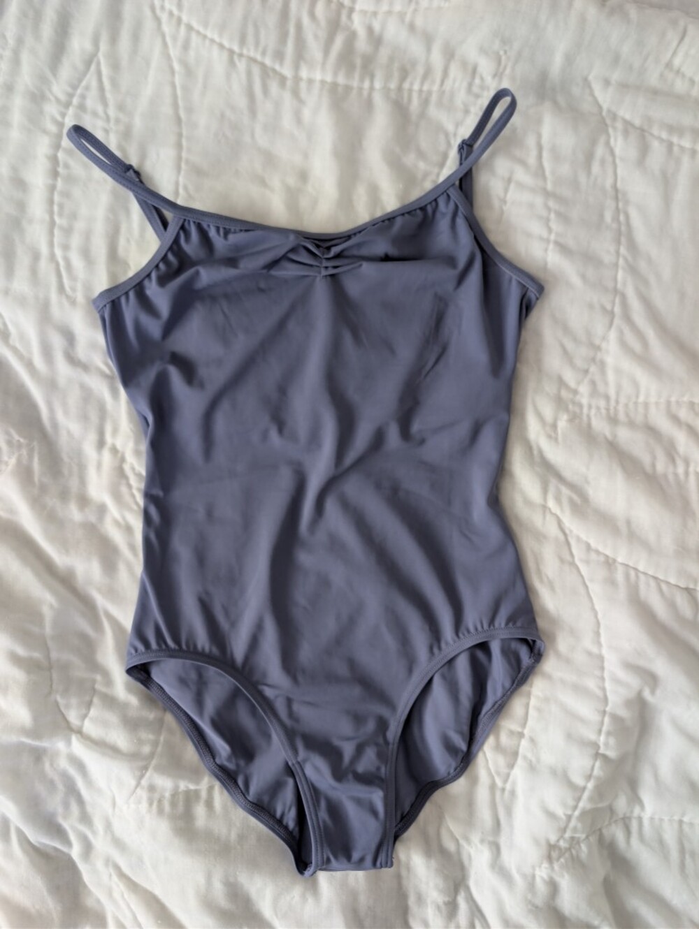 Weissman Spaghetti-Strap Ballet Leotard